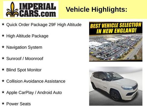 Used 2023 Jeep Compass High Altitude AWD/4WD image 3