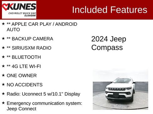 Used 2024 Jeep Compass Latitude image 2
