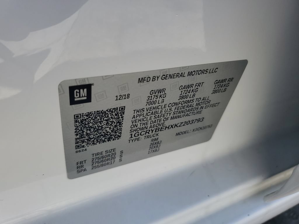 Used 2019 Chevrolet Silverado 1500 Custom w/ Trailering Package AWD/4WD image 23
