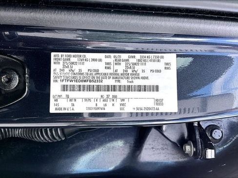 Used 2021 Ford F150 Limited AWD/4WD image 23