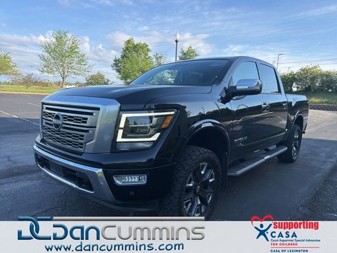 Used 2023 Nissan Titan Platinum Reserve w/ Moonroof Package image 1