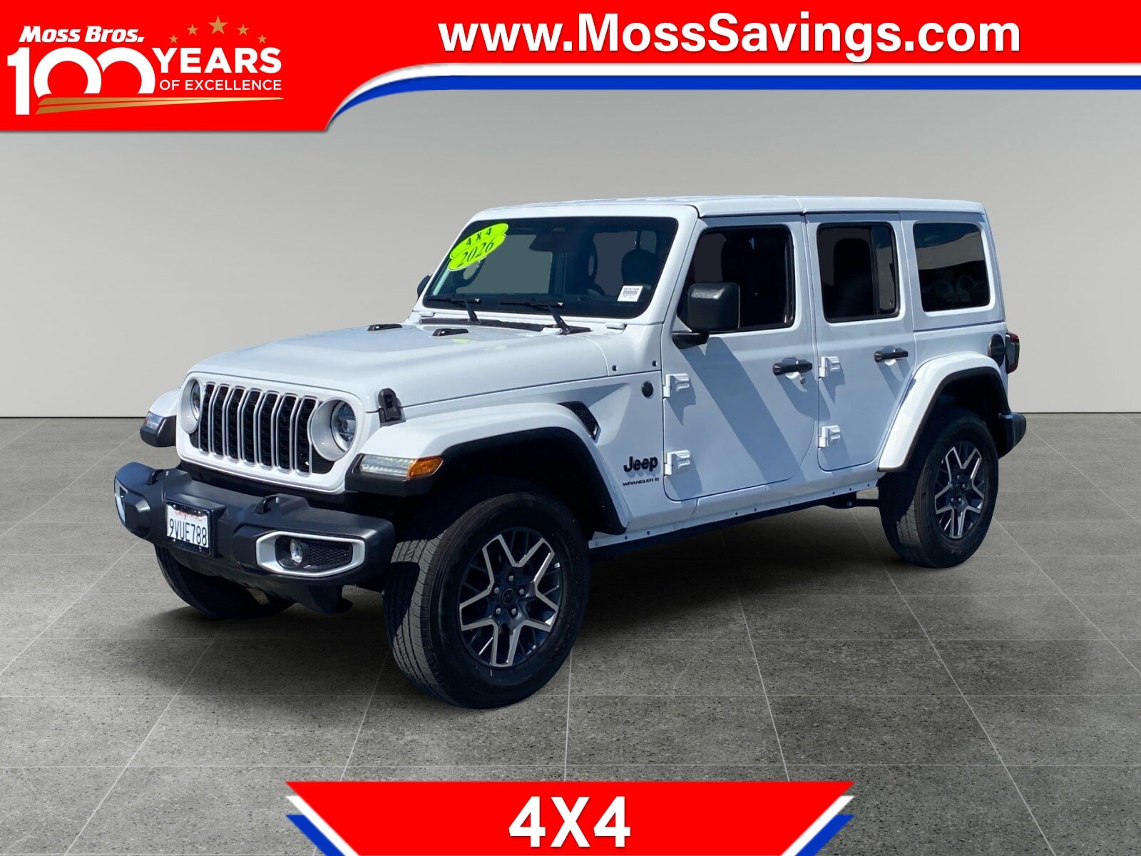 Used 2026 Jeep Wrangler Unlimited Sahara AWD/4WD image 1
