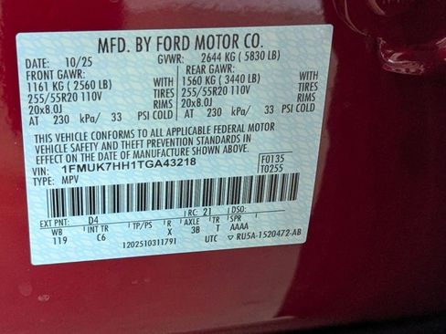 New 2026 Ford Explorer Platinum image 19