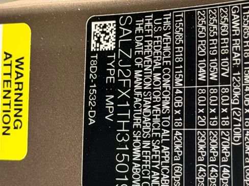 New 2026 Land Rover Range Rover Evoque S image 21