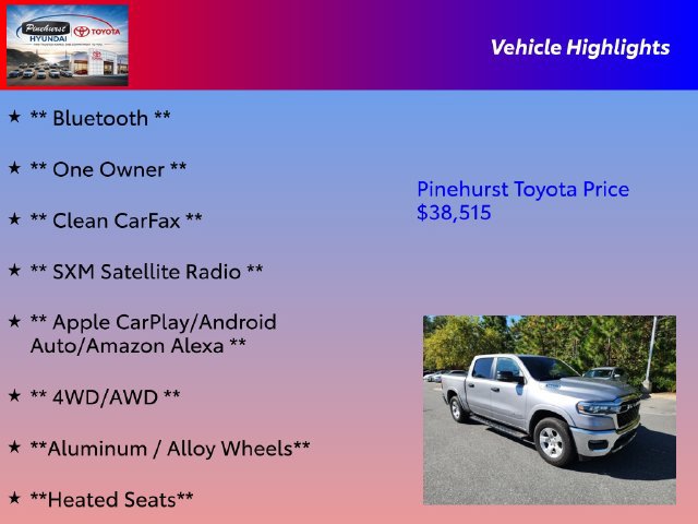 Used 2025 RAM 1500 Big Horn AWD/4WD image 16