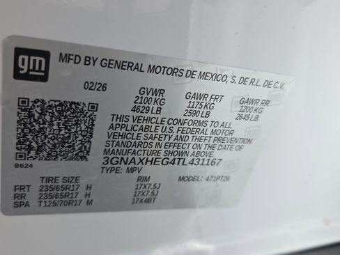 New 2026 Chevrolet Equinox LT w/ Convenience Package II FWD image 24