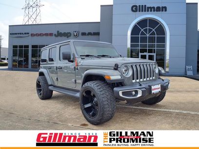 Used 2020 Jeep Wrangler Unlimited Sahara w/ LED Lighting Group