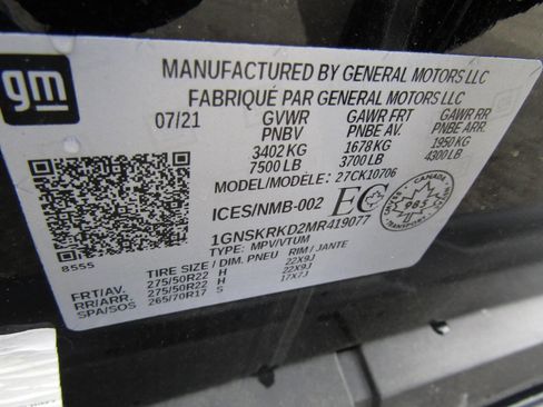 Used 2021 Chevrolet Tahoe RST AWD/4WD image 20