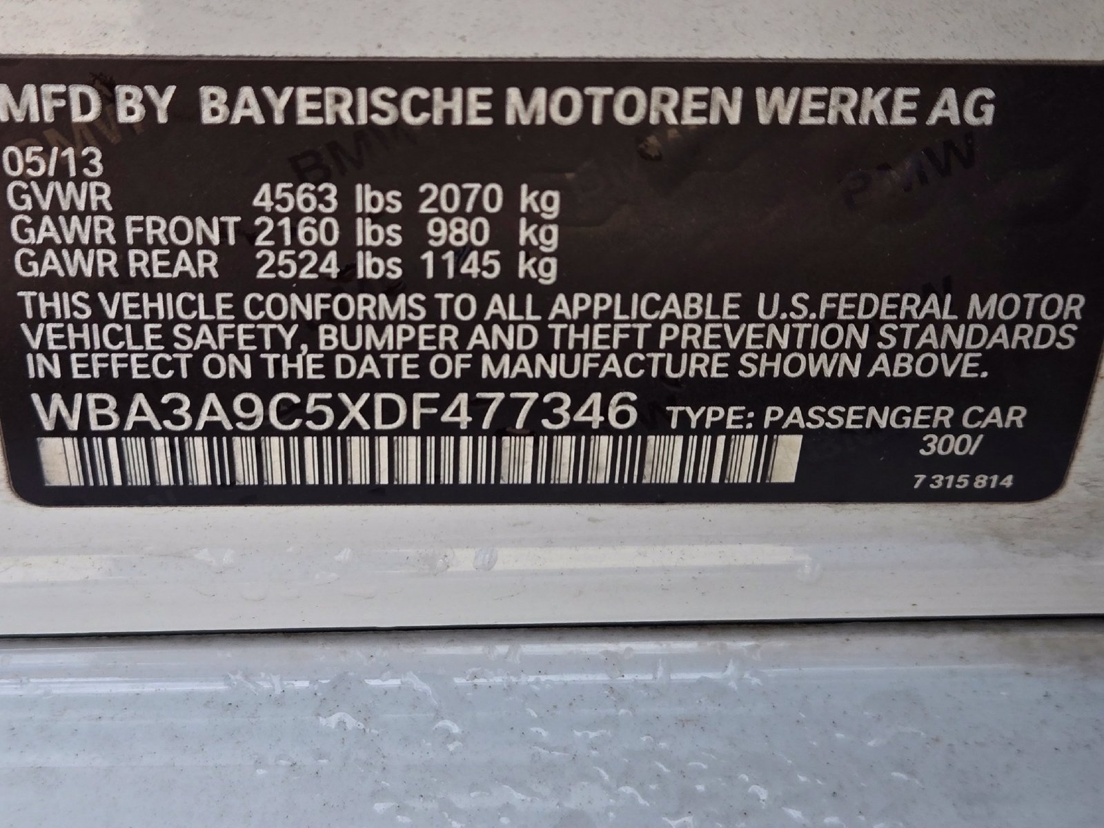 Used 2013 BMW 335i Sedan RWD image 14