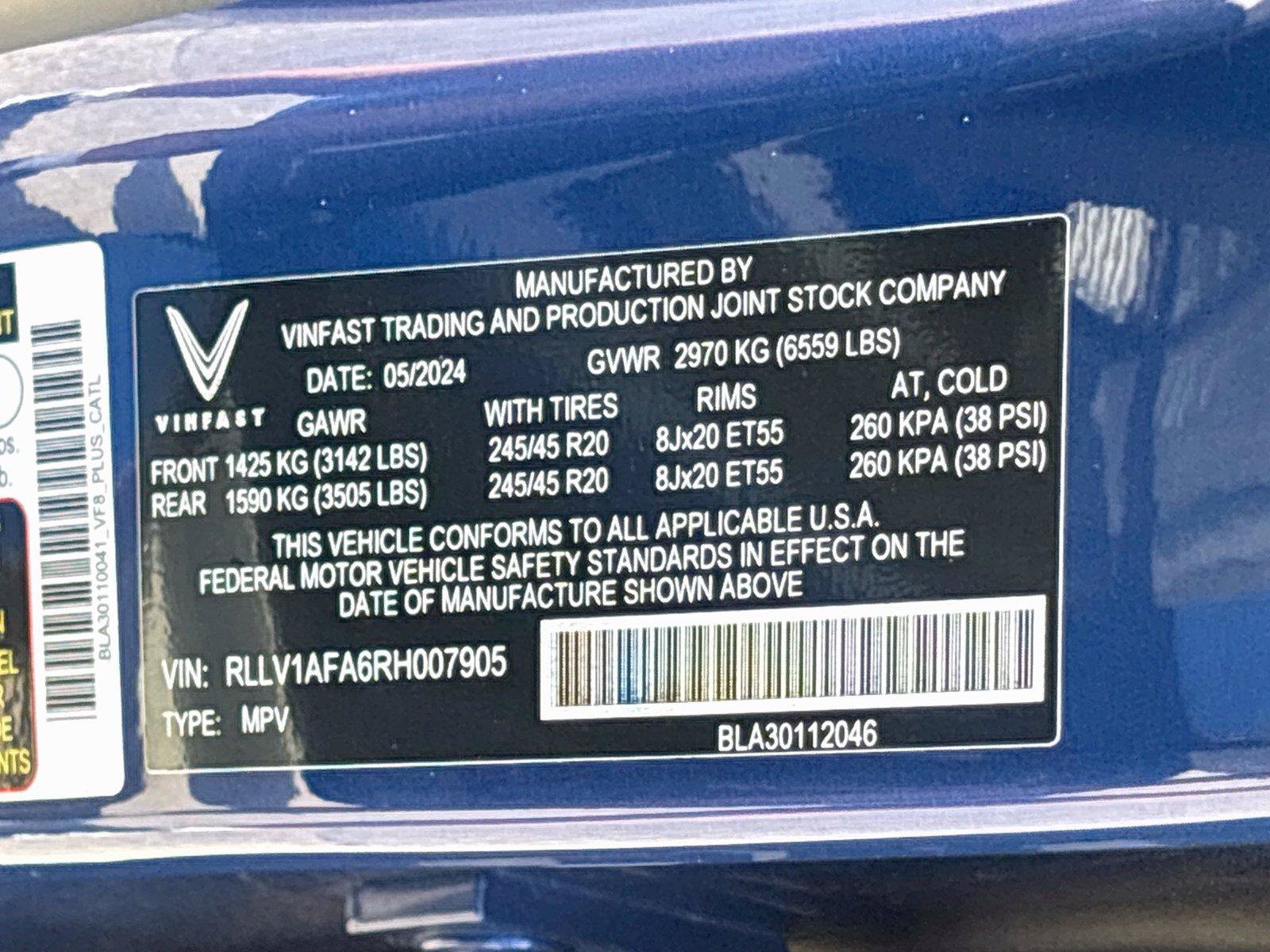Used 2024 VinFast VF 8 Plus AWD/4WD image 31