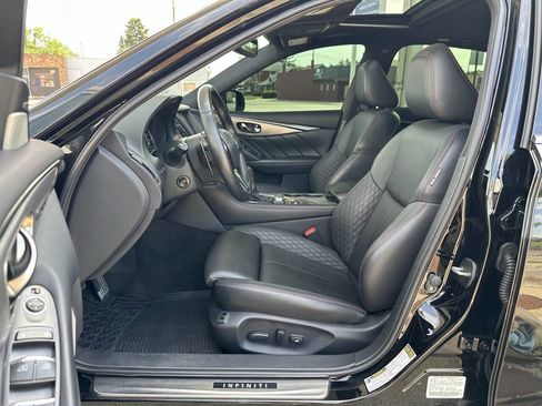 Used 2019 INFINITI Q50 Red Sport 400 w/ Sensory Package image 13