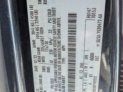 Used 2022 Ford Escape SE w/ Convenience Package image 45