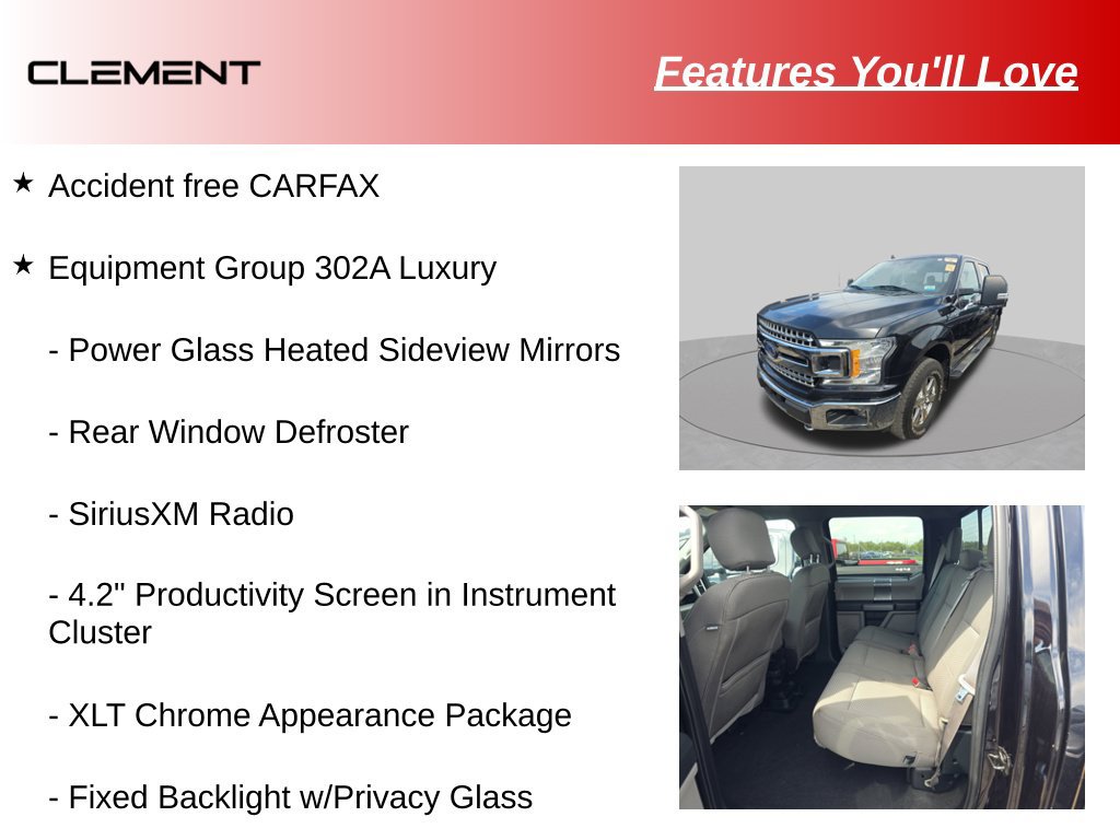 Used 2020 Ford F150 XLT w/ Equipment Group 302A Luxury AWD/4WD image 8