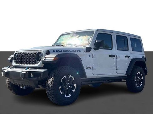 New 2025 Jeep Wrangler Unlimited Rubicon 4xe w/ Technology Group AWD/4WD image 3