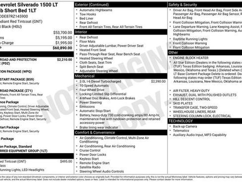 Used 2024 Chevrolet Silverado 1500 LT AWD/4WD image 32