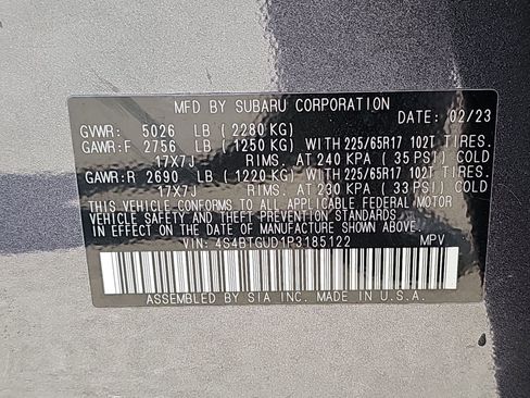 Used 2023 Subaru Outback Wilderness image 14