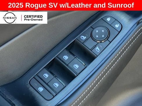 Certified 2025 Nissan Rogue SV w/ SV Premium Package FWD image 18