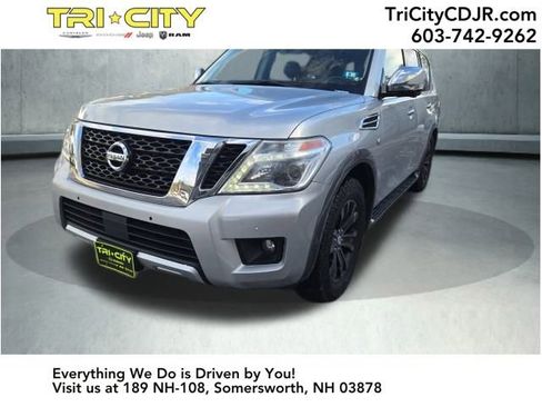 Used 2017 Nissan Armada Platinum w/ Captain Seat Package image 7