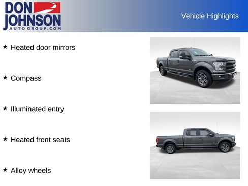 Used 2017 Ford F150 Lariat w/ Equipment Group 502A Luxury AWD/4WD image 13