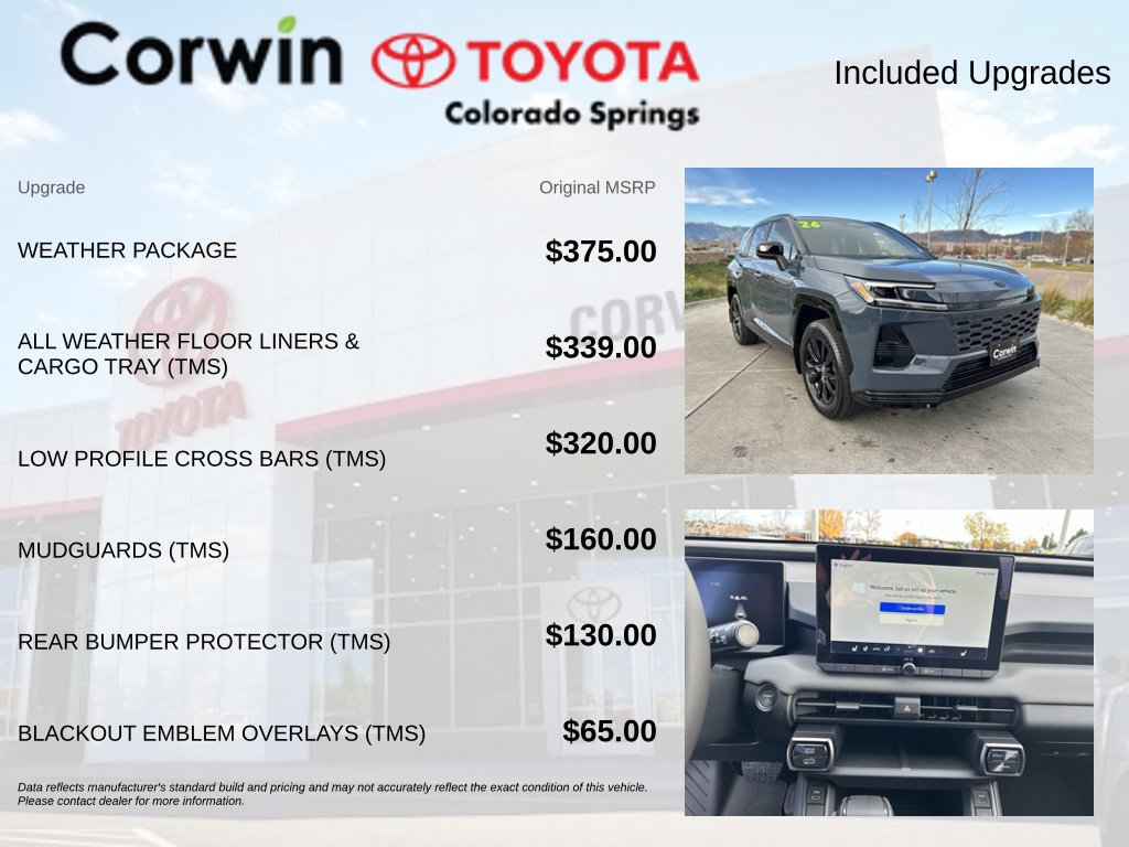 Used 2026 Toyota RAV4 SE w/ Weather Package AWD/4WD image 4