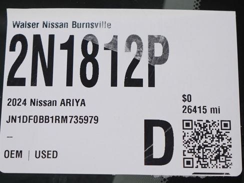 Used 2024 Nissan Ariya AWD image 30