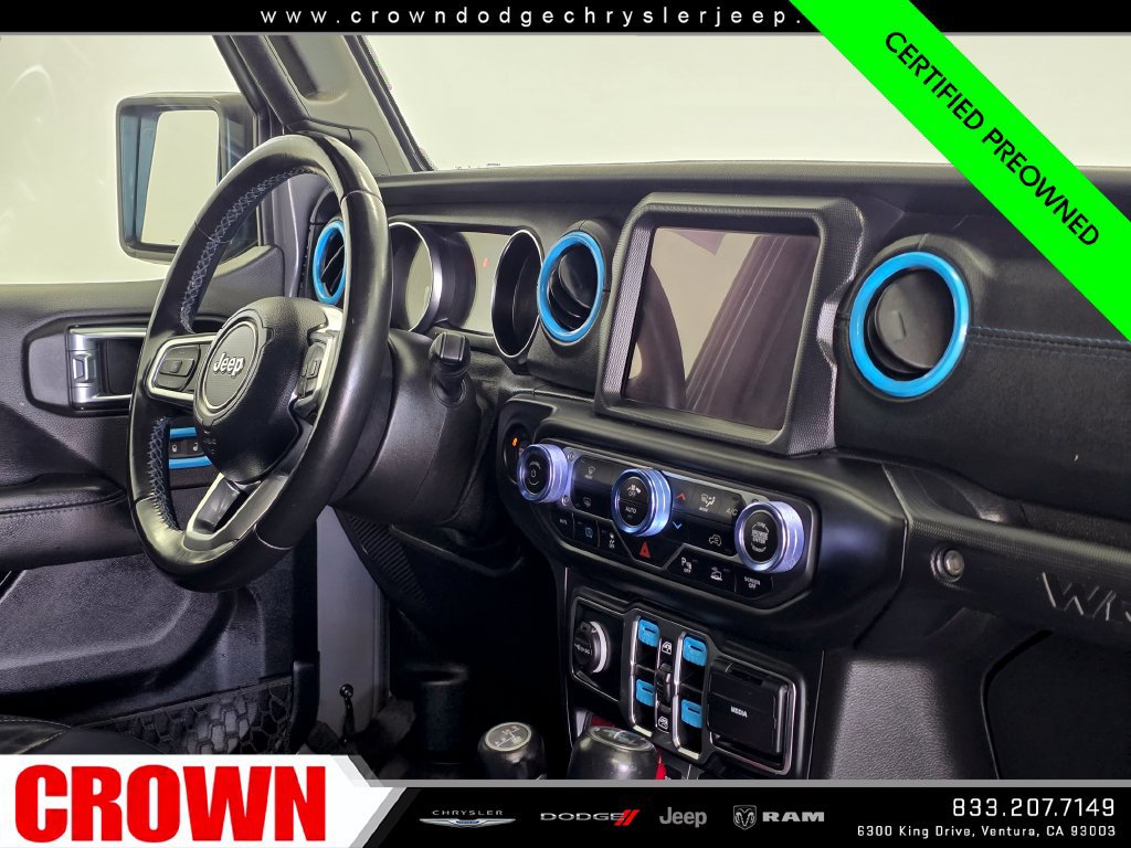 Used 2021 Jeep Wrangler Unlimited Rubicon 4xe w/ Steel Bumper Group AWD/4WD image 10