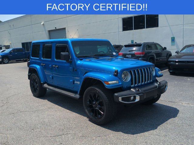 Certified 2021 Jeep Wrangler Unlimited Sahara w/ Cold Weather Group AWD/4WD image 7