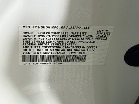 Used 2020 Honda Pilot EX-L image 39