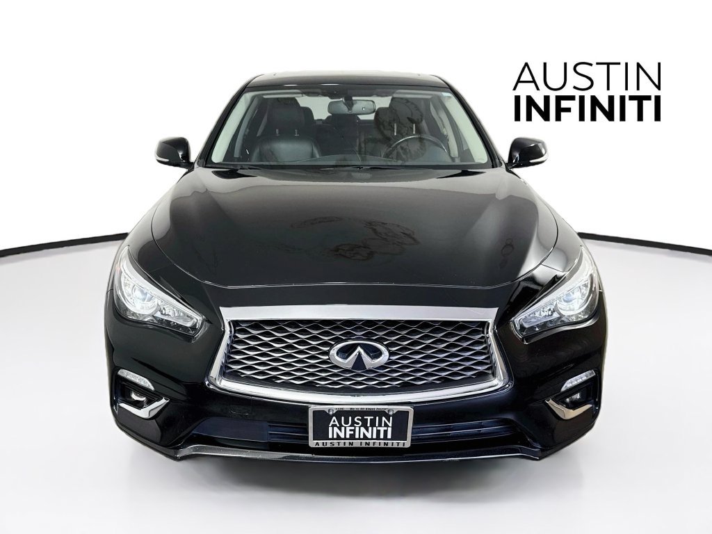 Certified 2019 INFINITI Q50 Luxe w/ Essential Package (3.0T Luxe) RWD image 2