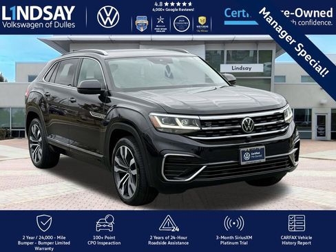 Certified 2022 Volkswagen Atlas Cross Sport SEL Premium R-Line image 1