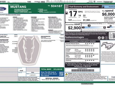 New 2026 Ford Mustang Dark Horse RWD image 23