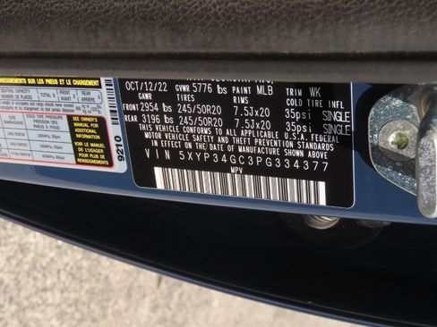 Used 2023 Kia Telluride EX FWD image 33