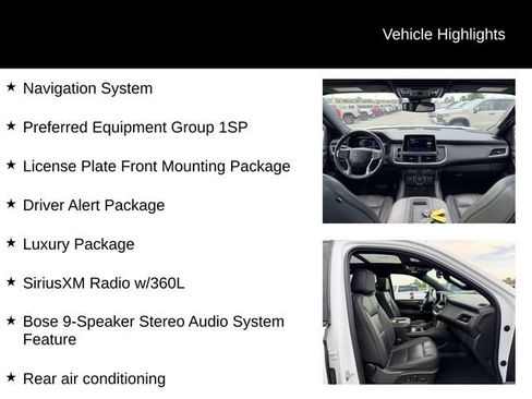 Certified 2023 Chevrolet Tahoe RST w/ Luxury Package AWD/4WD image 12