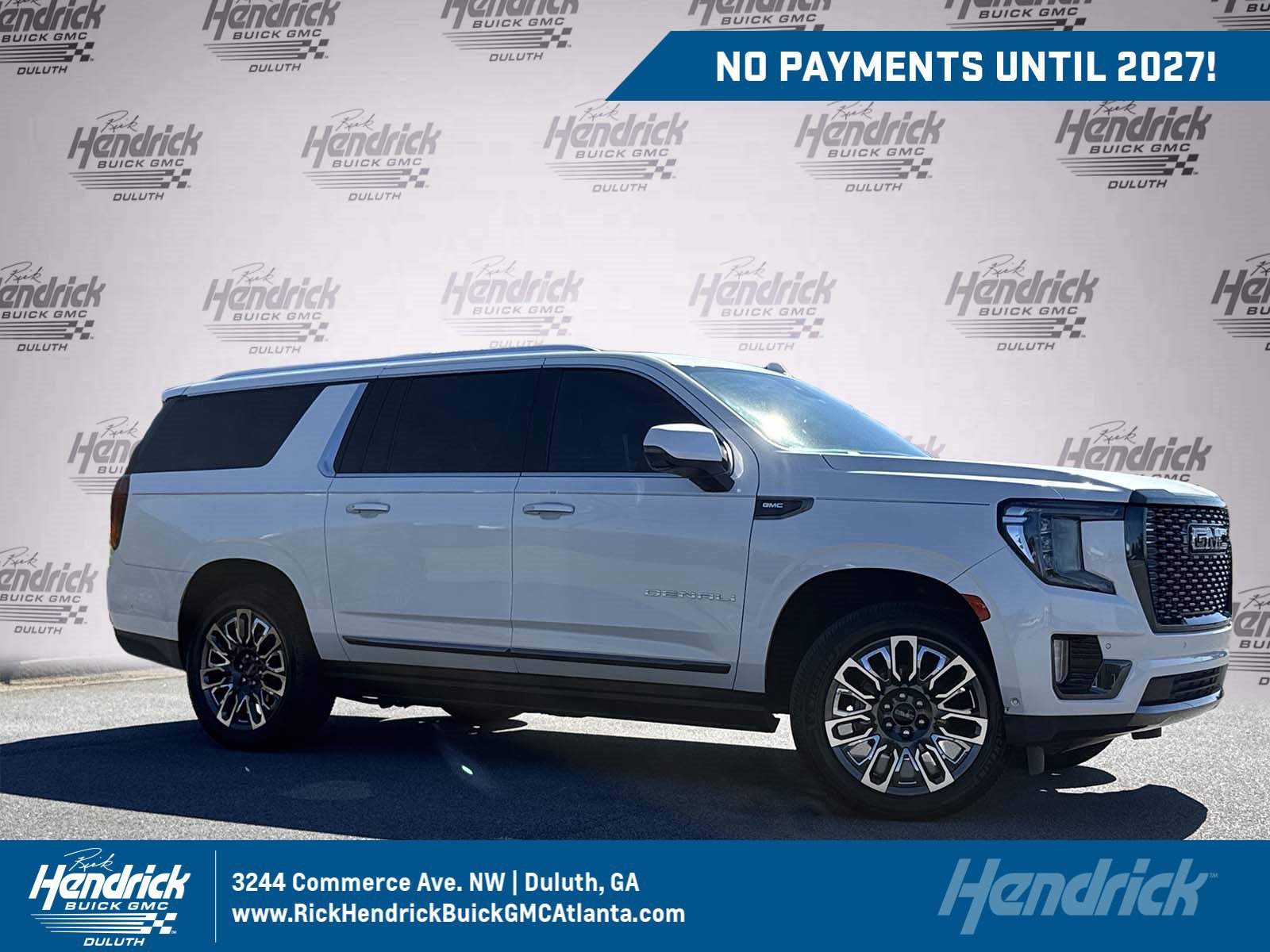Used 2023 GMC Yukon XL Denali Ultimate w/ LPO, Floor Liner Package AWD/4WD 360° Tour