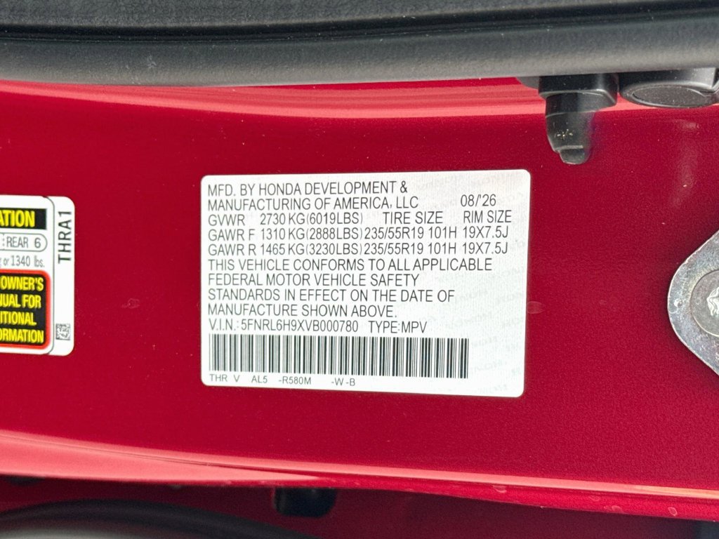 New 2027 Honda Odyssey Elite image 38