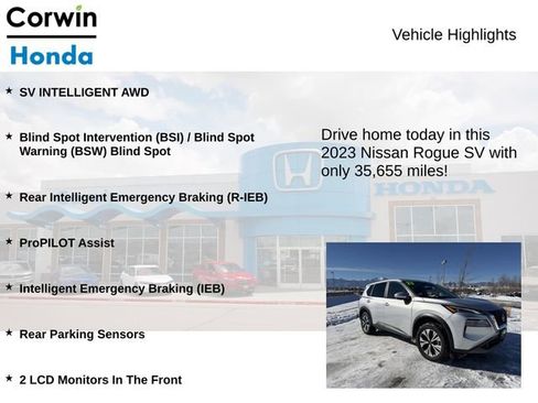 Used 2023 Nissan Rogue SV image 6