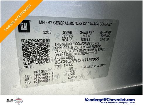 Used 2019 Chevrolet Silverado 1500 LT RWD image 28