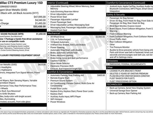 Used 2025 Cadillac CT5 Premium Luxury w/ Sun And Sound Package image 27