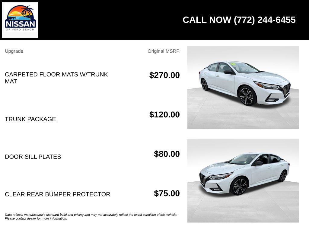 Used 2023 Nissan Sentra SR w/ Trunk Package FWD image 6