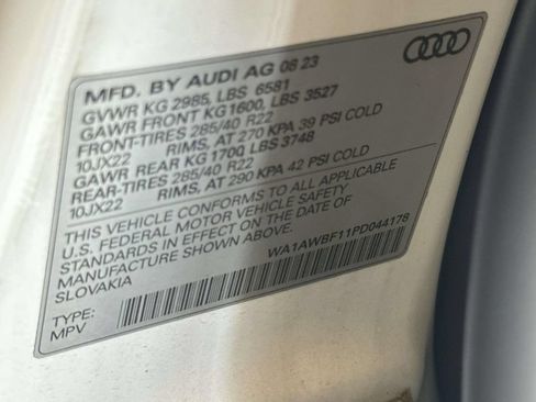 Used 2023 Audi SQ8 Premium Plus AWD/4WD image 24