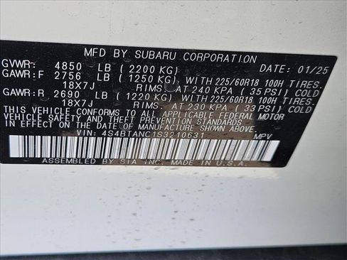 Used 2025 Subaru Outback Limited w/ Popular Package #2 AWD/4WD image 18