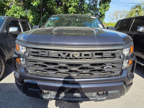 Used 2023 Chevrolet Silverado 1500 Custom w/ LPO, Dark Essentials Package RWD image 2