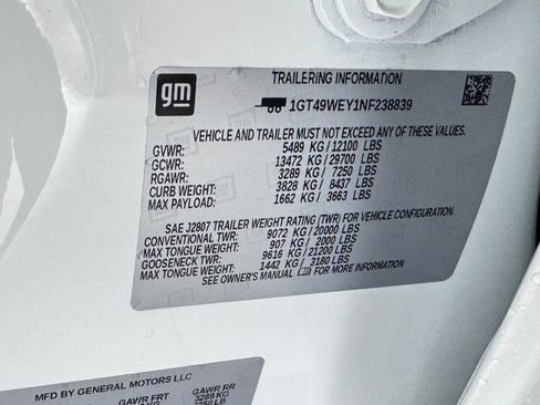 Certified 2022 GMC Sierra 3500 Denali AWD/4WD image 11