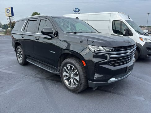 Used 2021 Chevrolet Tahoe LT w/ Rear Media and Nav Package RWD image 1