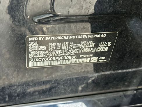 Certified 2023 BMW X6 xDrive40i w/ M Sport Package image 35