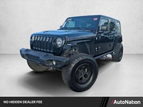 Used 2018 Jeep Wrangler Unlimited Sport S AWD/4WD image 1