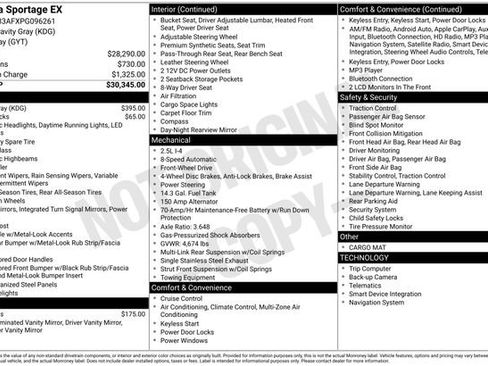 Certified 2023 Kia Sportage EX image 38
