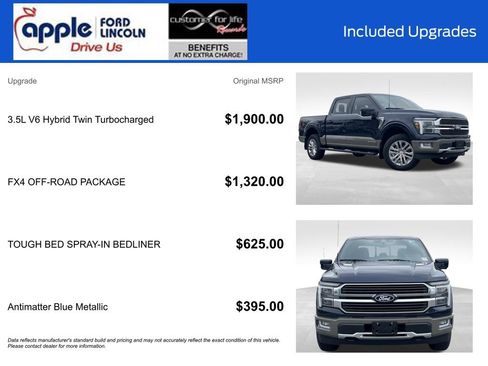 Certified 2025 Ford F150 King Ranch w/ FX4 Off-Road Package image 4