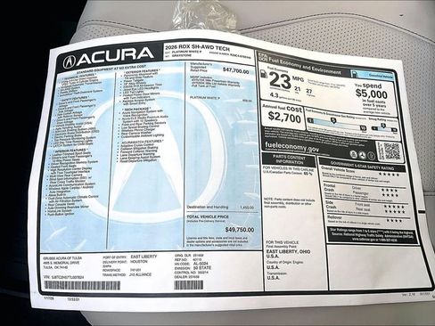 New 2026 Acura RDX w/ Technology Package image 42