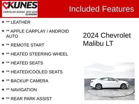 Used 2024 Chevrolet Malibu LT image 3